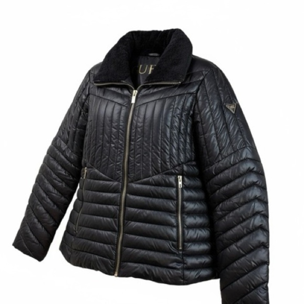 Guess Black Puffer Jacket